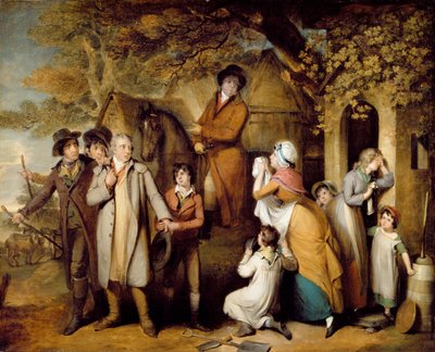 The Severe Steward, or Unfortunate Tenant by William Redmore Bigg